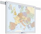 PartnerLine Rail landkaart Europa 90x120 cm