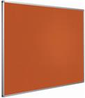 Prikbord Softline profiel 16mm bulletin Oranje 120x180 cm