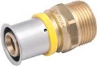VSH UltraPress Gas Fitting met 2 aansluitingen | 3860109