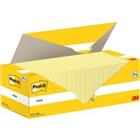 Post-it Zelfklevende memoblaadjes 127 x 76 mm Kanariegeel 24 Blokken à 100 Vellen Value Pack 18+6 Gratis