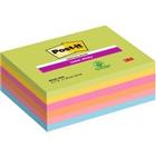 Post-it Super Sticky Notes 203 x 153 mm Kleurenassortiment 6 Blokken à 45 Vellen