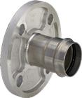 Viega Sanpress Inox Fitting met 2 aansluitingen | 593346
