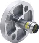 Viega Sanpress Inox Gas Fitting met 2 aansluitingen | 735777