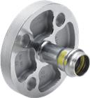 Viega Sanpress Inox Gas Fitting met 2 aansluitingen | 735784