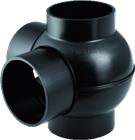 Geberit PE Fitting met 4 aansluitingen | 369.335.16.1