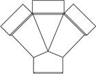 Pipelife Polisan Fitting met 4 aansluitingen | 1195000575