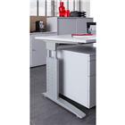 Bureau 90° met C-voet 200x120cm US82 - Hammerbacher