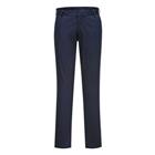 Dames Stretch Slim Chino Broek S235 donkerblauw - Portwest