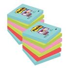 Super Sticky Notes Miami 76 (B) x 76 (H) mm 12 blokken à 90 vellen