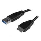 StarTech.com Dunne micro USB 3.0-kabel 15 cm