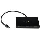 StarTech.com Multi monitor adapter en splitter Mini DisplayPort naar 3x HDMI MST Hub