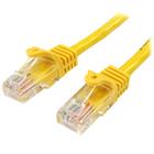 StarTech.com Cat5e Ethernet netwerkkabel met snagless RJ45 connectors UTP kabel 5m geel