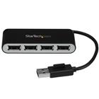 StarTech.com 4-poorts draagbare USB 2.0 hub met geïntegreerde kabel