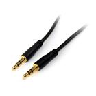 StarTech.com MU1MMS audio kabel 0,3 m 3.5mm Zwart