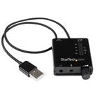 StarTech.com USB-stereo audio adapter externe geluidskaart met SPDIF digitale audio en stereo mic