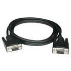 C2G 5m DB9 F/F Modem Cable netwerkkabel Zwart