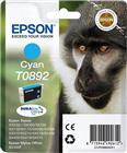 Epson Monkey Singlepack Cyan T0892 DURABrite Ultra Ink