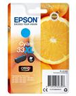 Epson Oranges Singlepack Cyan 33XL Claria Premium Ink