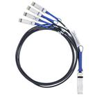 Cable/40GBASE Active Opt QSFP to 4SFP 3m