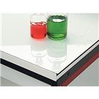 Modulaire laboratoriumtafel - Geëmailleerd glas - Zonder muurplaat