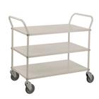 Lichtgekleurde trolley 3 plateaus 250 kg