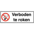 Verbodsbord - Verboden te roken - Zelfklevend