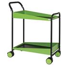 Wagen met 2 metalen plateaus Konga - Draagvermogen 150 kg