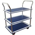 Trolley met 3 plateaus - draagvermogen 120 kg - Manutan Expert