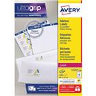 Adresetiket Ultragrip - Voor laserprinter