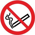 Verbodsbord - Verboden te roken - Hard