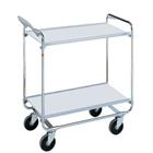 Etagewagen met houten legborden - 2 legborden - Draagvermogen 150 kg